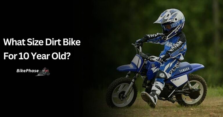 What Size Dirt Bike For 10 Year Old? – Youth Sizing 2023 Guide!